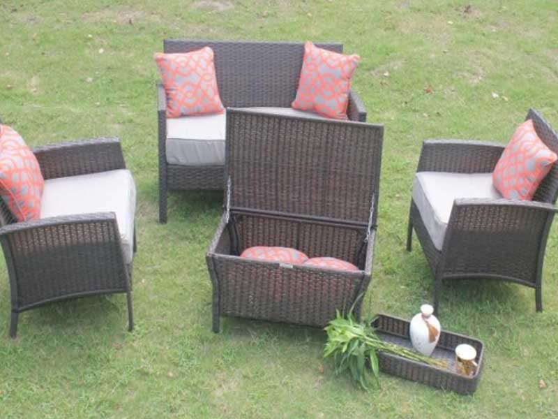 Rattan sofa7