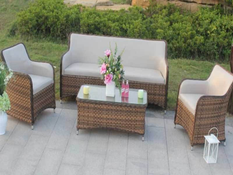 Rattan sofa4