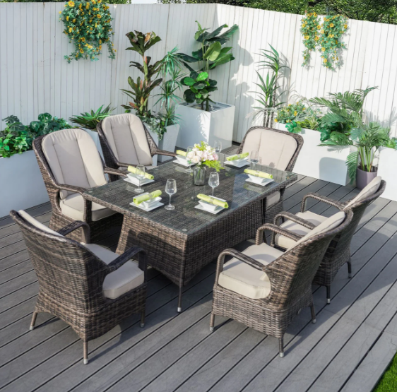 VIBEST26 Dining Rectangular Dining Table